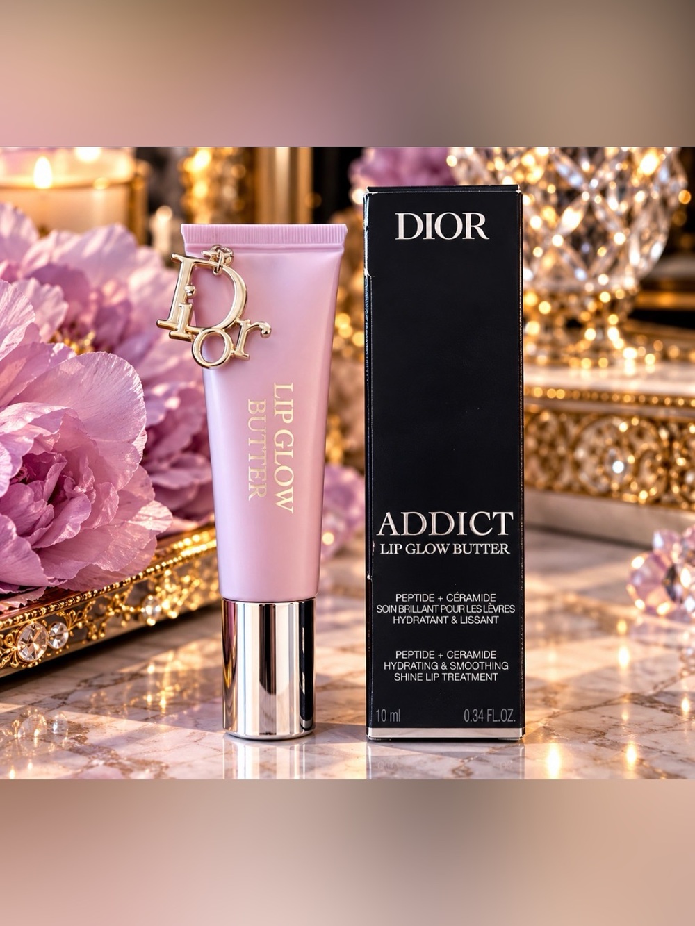 Dior Addict Lip Glow Butter – 102 Glazed Lavender 💟